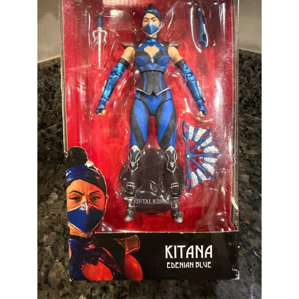 McFarlane Toys Mortal Kombat 11 Kitana Edenian Blue 7 Inch Action Figure MK11